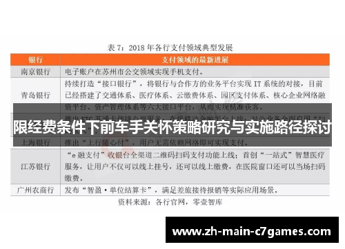 限经费条件下前车手关怀策略研究与实施路径探讨 限经费条件下前车手关怀策略研究与实施路径探讨