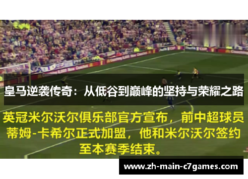 皇马逆袭传奇：从低谷到巅峰的坚持与荣耀之路